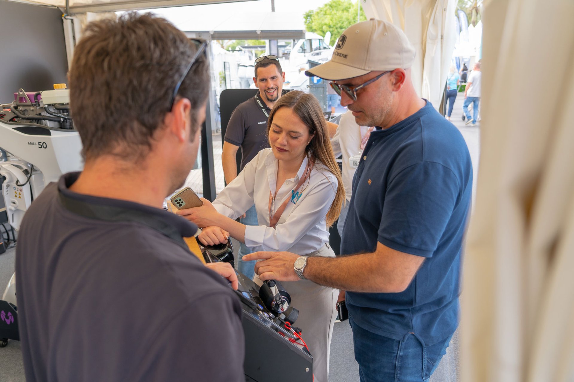 Waterline Boat Engineering en PIBS, un stand con vida propia